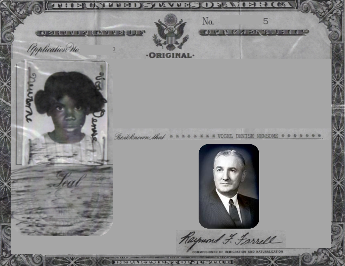 VDN Certificate Of Citizenship